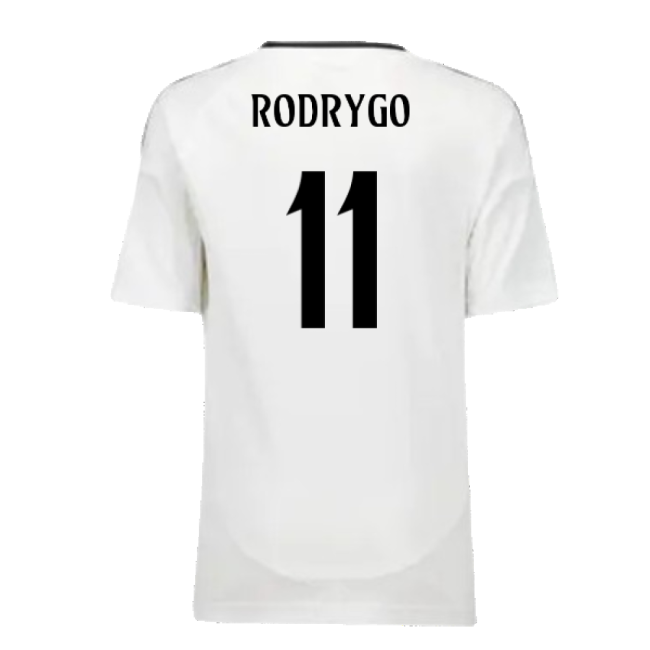 2024-2025 Real Madrid Home Mini Kit (Rodrygo 11)-The Soccer Shirt Hub