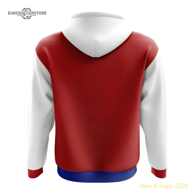 Mordovia Concept Country Football Hoody (Red)-The Soccer Shirt Hub