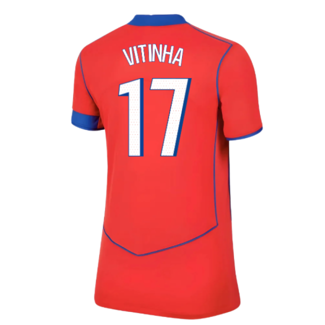 2025-2026 PSG Third Shirt (Womens) (Vitinha 17)-The Soccer Shirt Hub