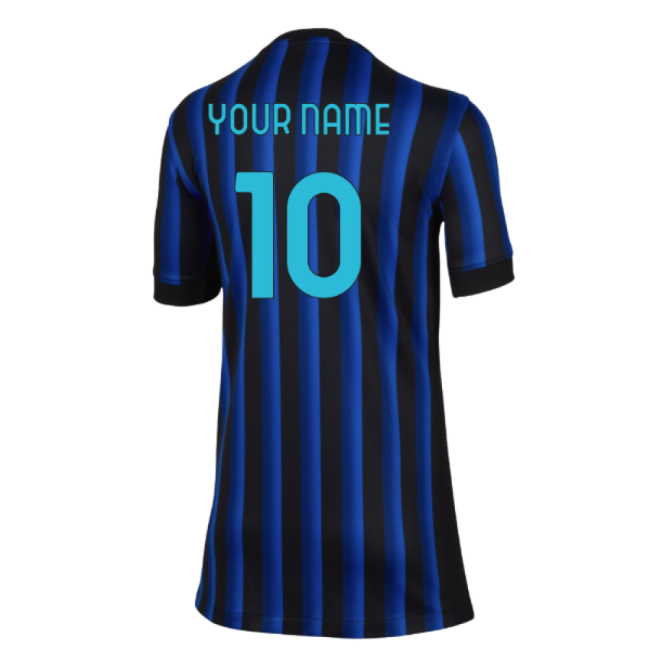 2025-2026 Inter Milan Home Shirt (Kids) (Your Name)-The Soccer Shirt Hub