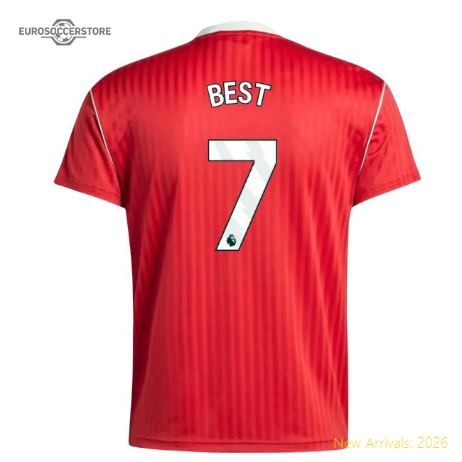 Manchester United Terrace Icons Shirt (Red) (Best 7)-The Soccer Shirt Hub