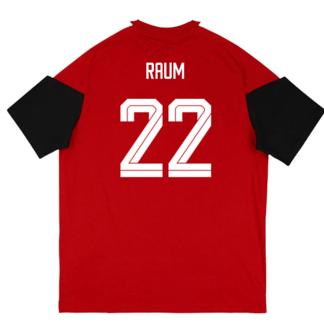 2026-2027 Germany Training Tee (Red) (Raum 22)-The Soccer Shirt Hub