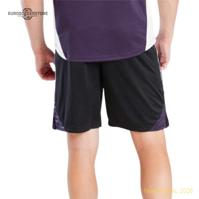 2025-2026 Man Utd Training Shorts (Black) - Kids-The Soccer Shirt Hub
