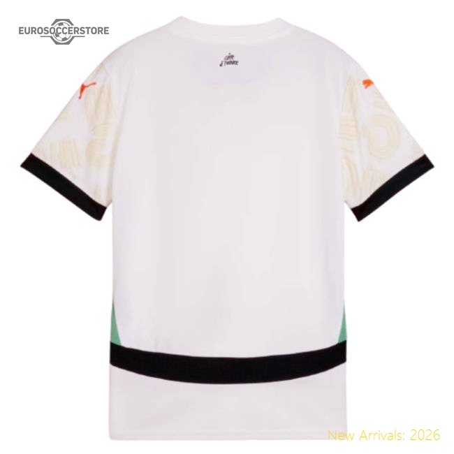 2024-2025 Ivory Coast Away Shirt (Kids)-The Soccer Shirt Hub