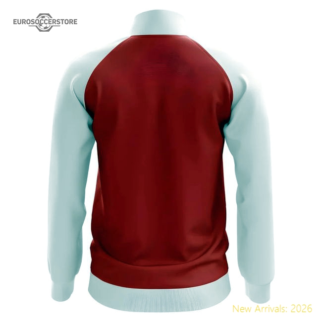 Olympiakos Concept Football Track Jacket (Red)-The Soccer Shirt Hub