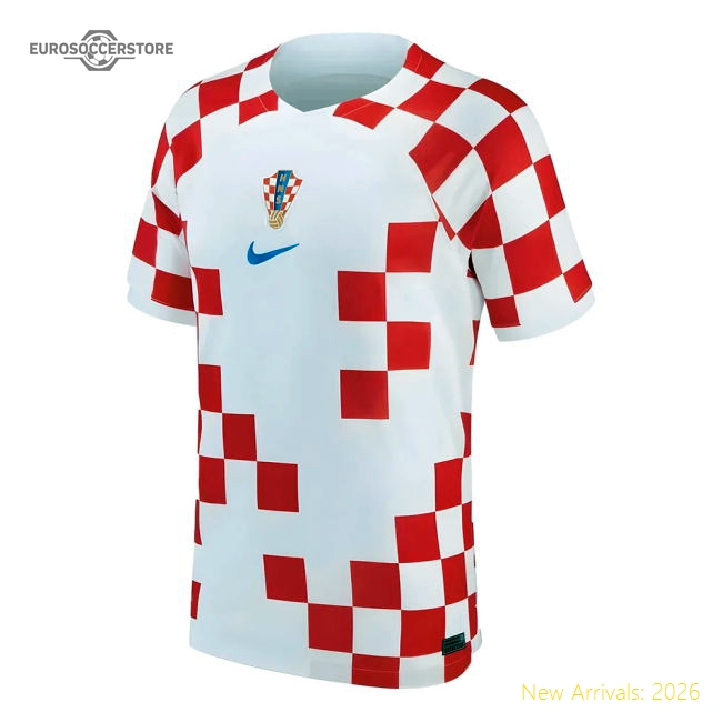 2022-2023 Croatia Home Shirt-The Soccer Shirt Hub