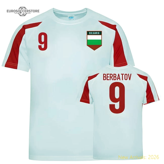 Bulgaria Sports Training Jersey (Berbatov 9)-The Soccer Shirt Hub