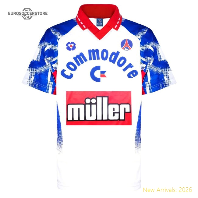 PSG 1992 Home Retro Football Shirt (NEYMAR JR 10)-The Soccer Shirt Hub