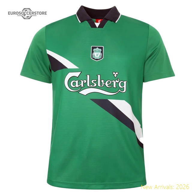 1999-2000 Liverpool Away Retro Shirt (RUDDOCK 14)-The Soccer Shirt Hub