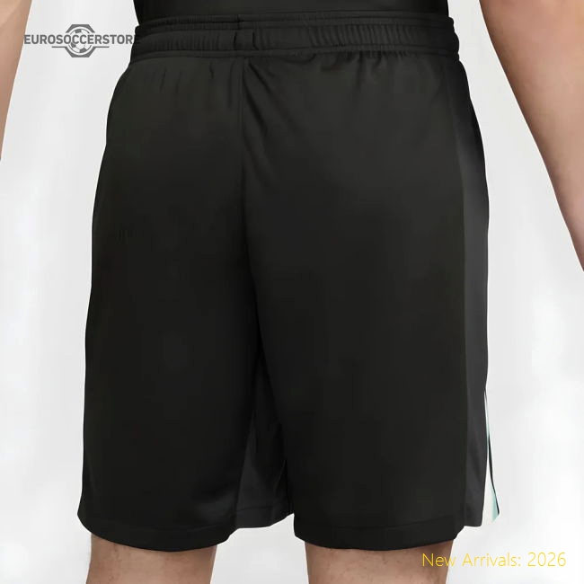 2024-2025 Liverpool Away Shorts (Black)-The Soccer Shirt Hub
