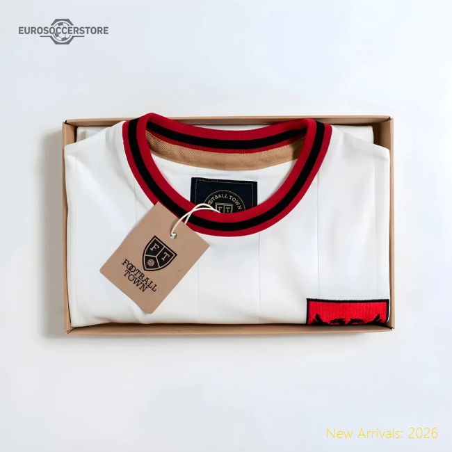 Vintage Albania White Shqiponjë Soccer Shirt-The Soccer Shirt Hub