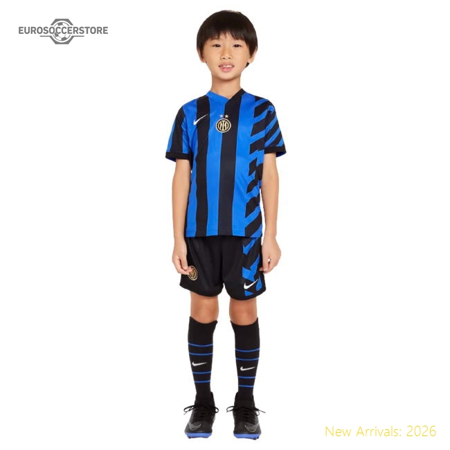 2024-2025 Inter Milan Home Mini Kit-The Soccer Shirt Hub