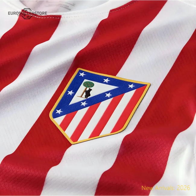 2025-2026 Atletico Madrid Home Shirt-The Soccer Shirt Hub