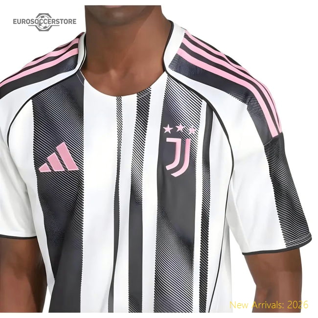 2025-2026 Juventus Home Shirt-The Soccer Shirt Hub