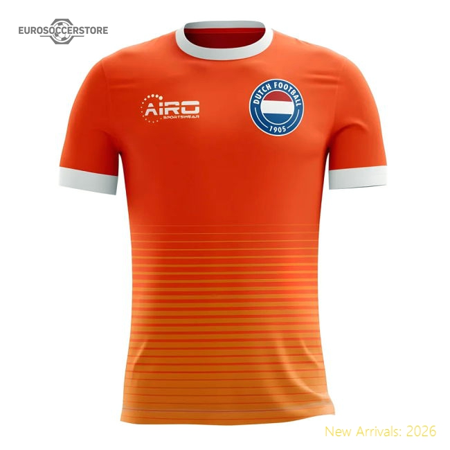 2025-2026 Holland Airo Concept Home Shirt (Virgil 4) - Kids-The Soccer Shirt Hub