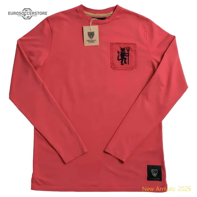Manchester Reds N10 The Devil LS Shirt-The Soccer Shirt Hub
