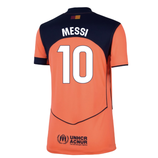2025-2026 Barcelona Third Shirt (Womens) (Messi 10)-The Soccer Shirt Hub
