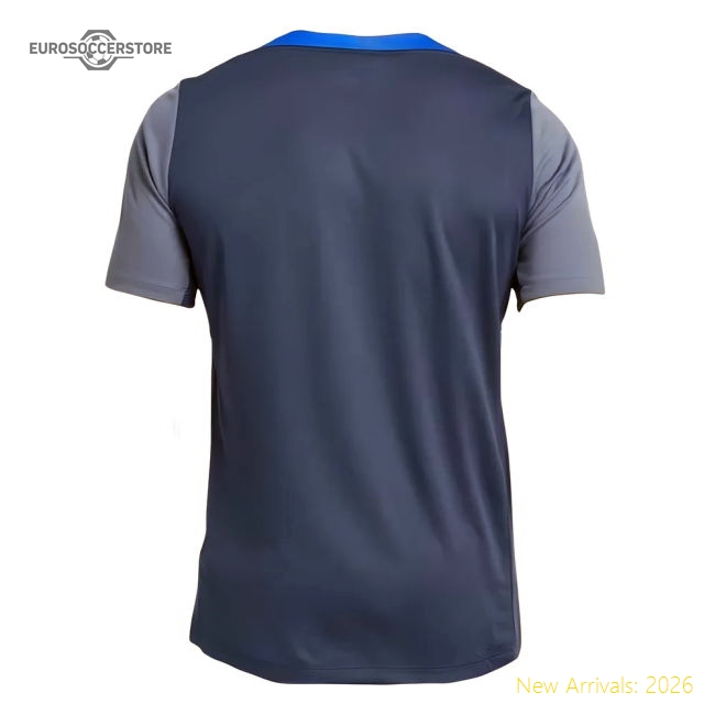 2025-2026 PSG Strike Dri-Fit Training Shirt (Navy)-The Soccer Shirt Hub