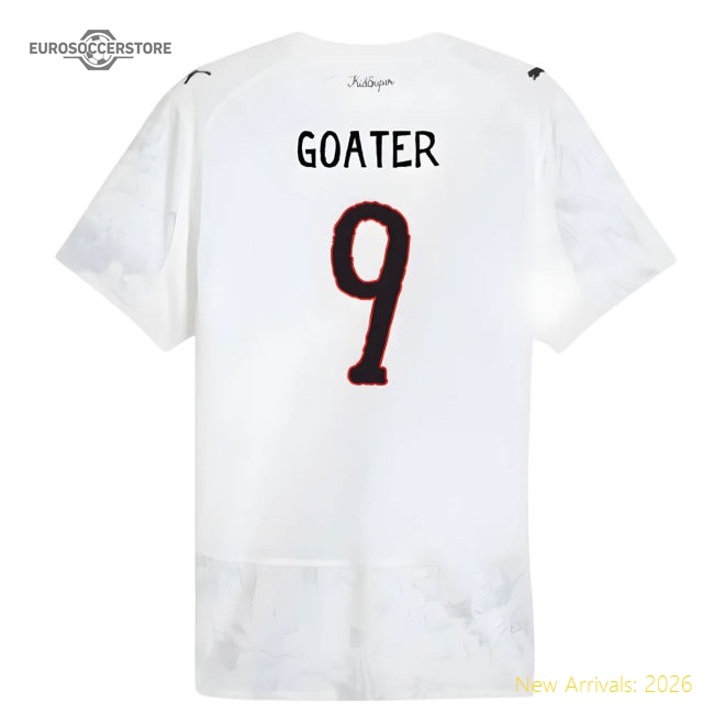 2025-2026 KIDSUPER x Manchester City CWC Authentic Shirt (White) (Goater 9)-The Soccer Shirt Hub