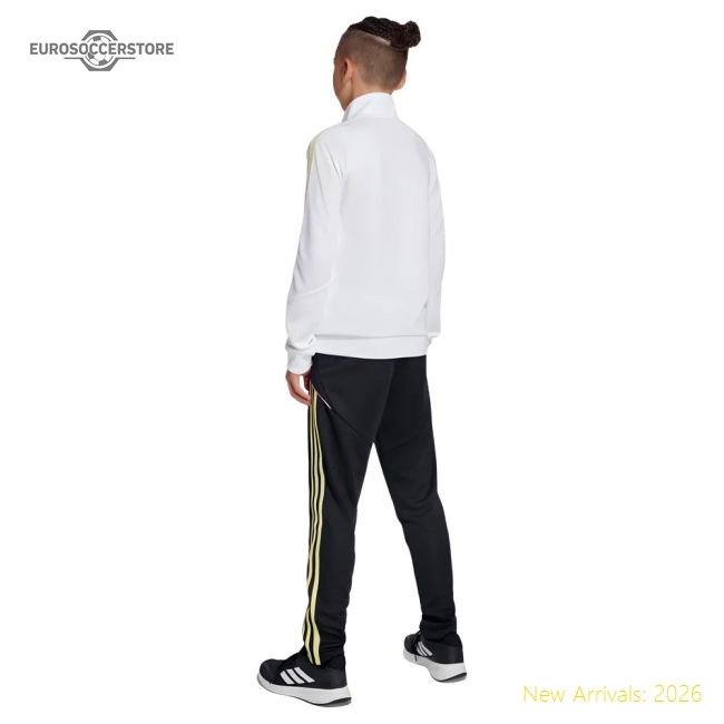 2025-2026 Juventus Tracksuit (White) - Kids-The Soccer Shirt Hub