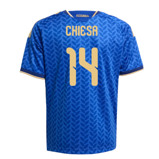 2026-2027 Italy Home Mini Kit (Chiesa 14)-The Soccer Shirt Hub