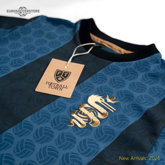 Il Serpente Ball Shapes Retro Football Shirt-The Soccer Shirt Hub