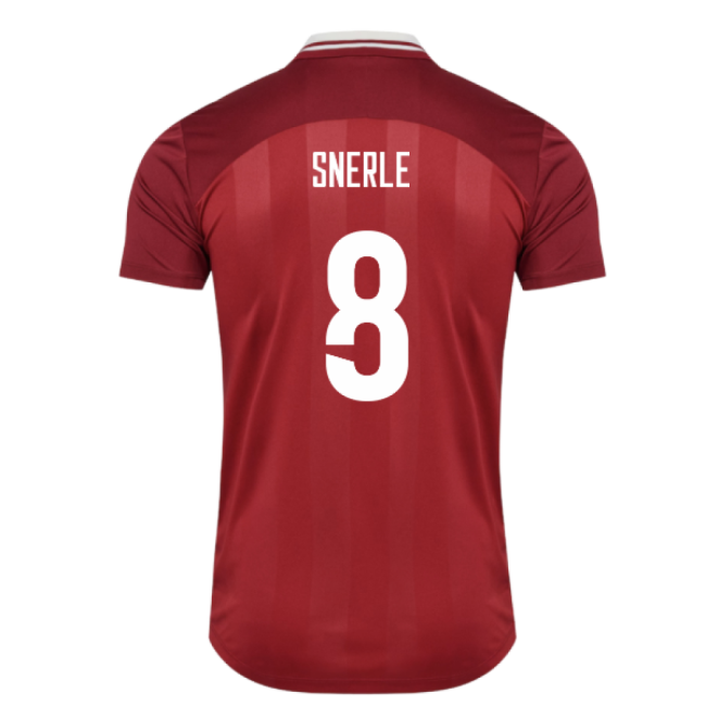 2025-2026 Denmark Womens Team Home Shirt (Unisex) (Snerle 8)-The Soccer Shirt Hub