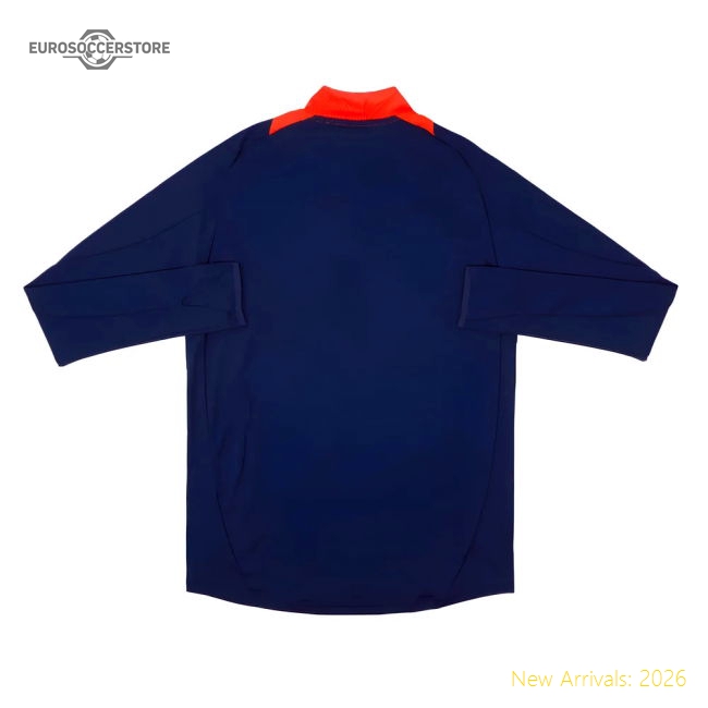 2024-2025 Man Utd Wind Top (Night Indigo)-The Soccer Shirt Hub