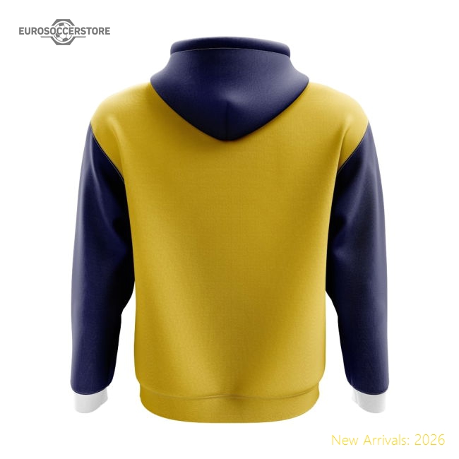 Niue Concept Country Football Hoody (Yellow)-The Soccer Shirt Hub