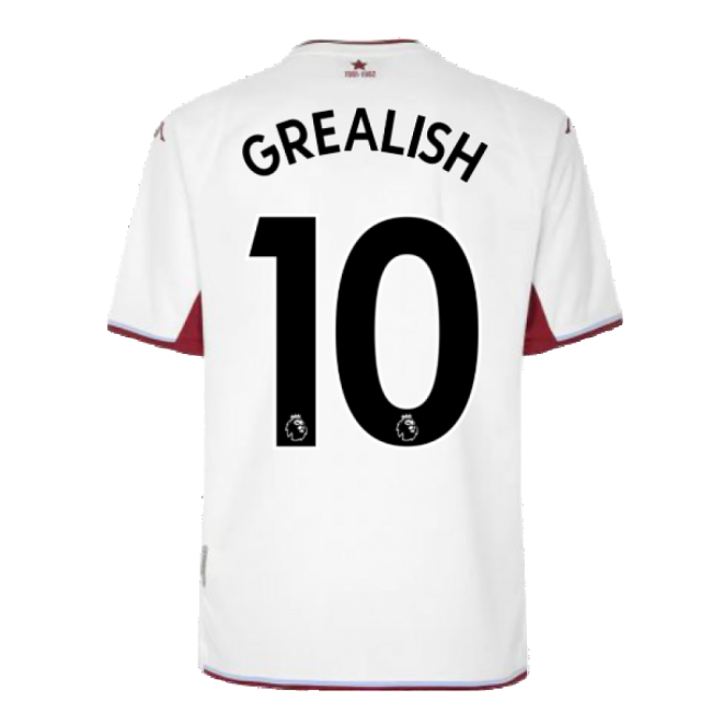 2021-2022 Aston Villa Away Shirt (GREALISH 10)-The Soccer Shirt Hub