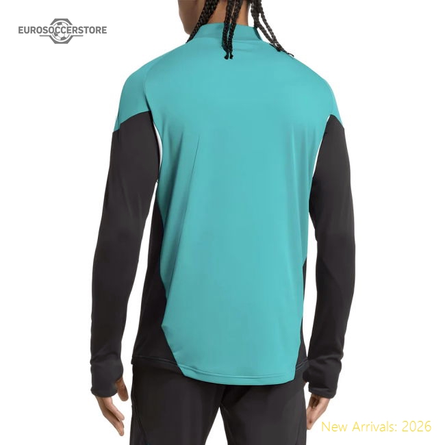 2025-2026 Liverpool EU Training Top (Sea Green)-The Soccer Shirt Hub
