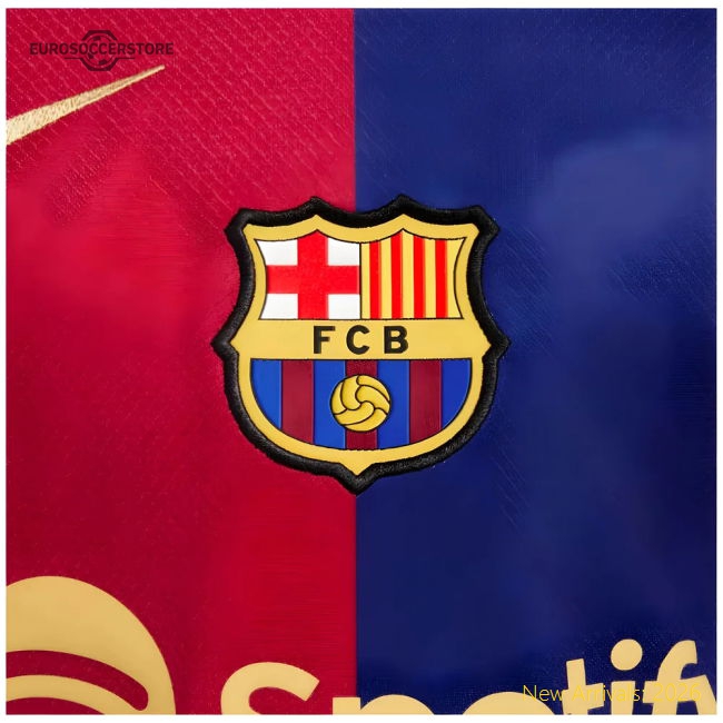 2024-2025 Barcelona Home Shirt (Kids)-The Soccer Shirt Hub