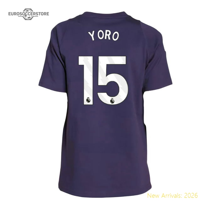 2025-2026 Man Utd Training Tee (Aurora Plum) - Kids (Yoro 15)-The Soccer Shirt Hub