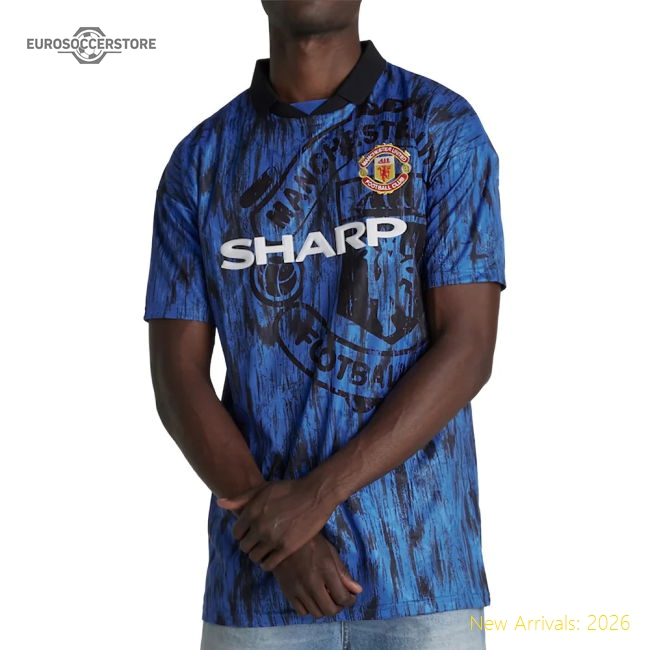 1992-1993 Man Utd Away Retro Shirt-The Soccer Shirt Hub