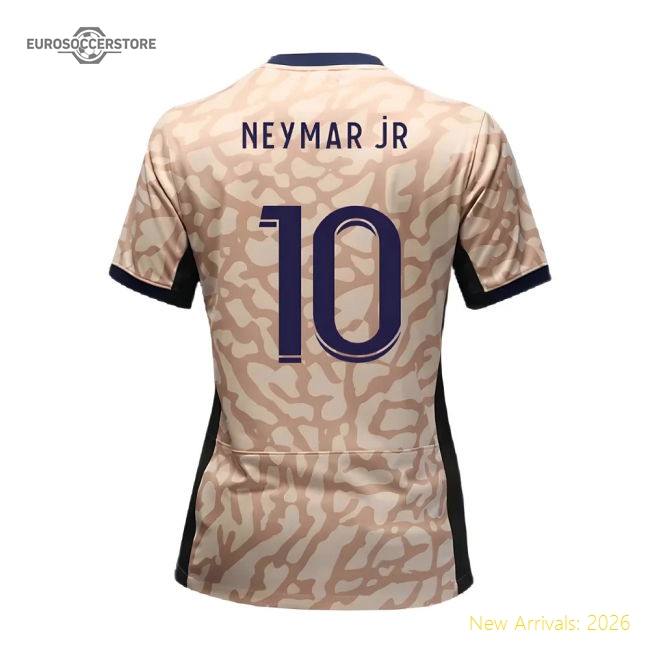2023-2024 PSG 4th Shirt (Neymar JR 10)-The Soccer Shirt Hub