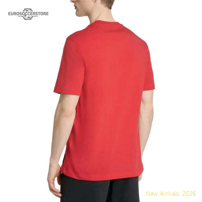 2025-2026 Man Utd US Tee (Red)-The Soccer Shirt Hub