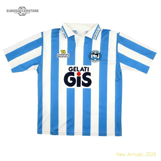 Pescara 1993-94 Home Shirt (L) (Excellent)-The Soccer Shirt Hub
