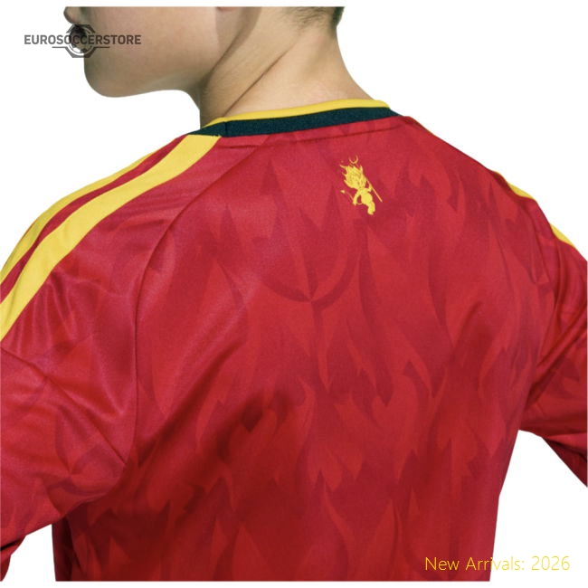 2026-2027 Belgium Home Shirt (Kids)-The Soccer Shirt Hub