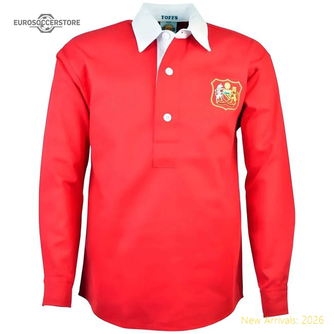 Manchester Reds 1940s-1950s Retro Football Shirt-The Soccer Shirt Hub