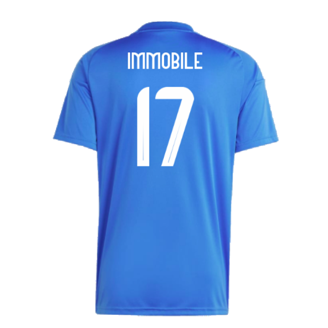 2024-2025 Italy Home Fan Jersey (IMMOBILE 17)-The Soccer Shirt Hub