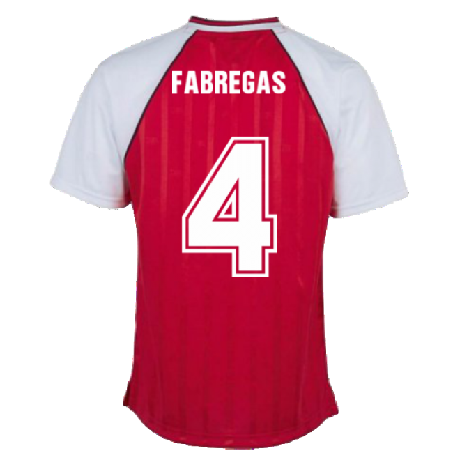 Arsenal 1988 Home Retro Football Shirt (FABREGAS 4)-The Soccer Shirt Hub