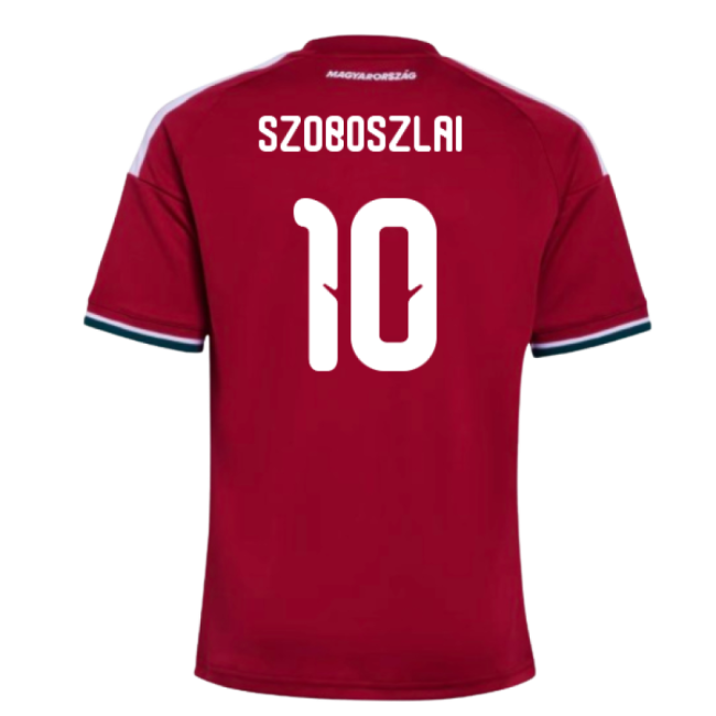 2026-2027 Hungary Home Shirt (Kids) (Szoboszlai 10)-The Soccer Shirt Hub