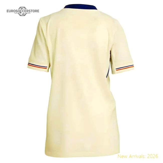 2025-2026 France Womens Team Away Shirt (Kids)-The Soccer Shirt Hub