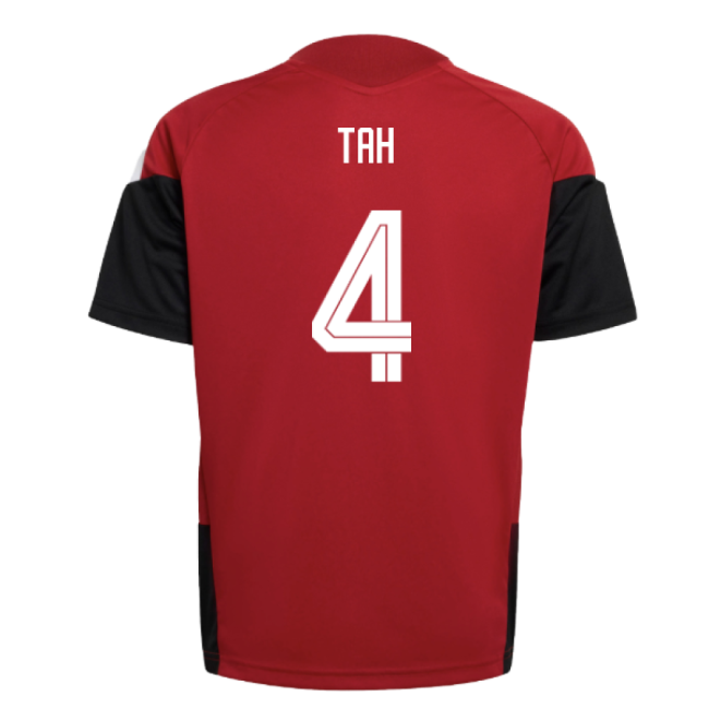 2026-2027 Germany Training Jersey (Red) - Kids (Tah 4)-The Soccer Shirt Hub