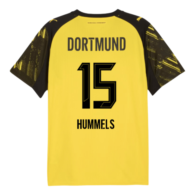 2025-2026 Borussia Dortmund Home Shirt (Hummels 15)-The Soccer Shirt Hub
