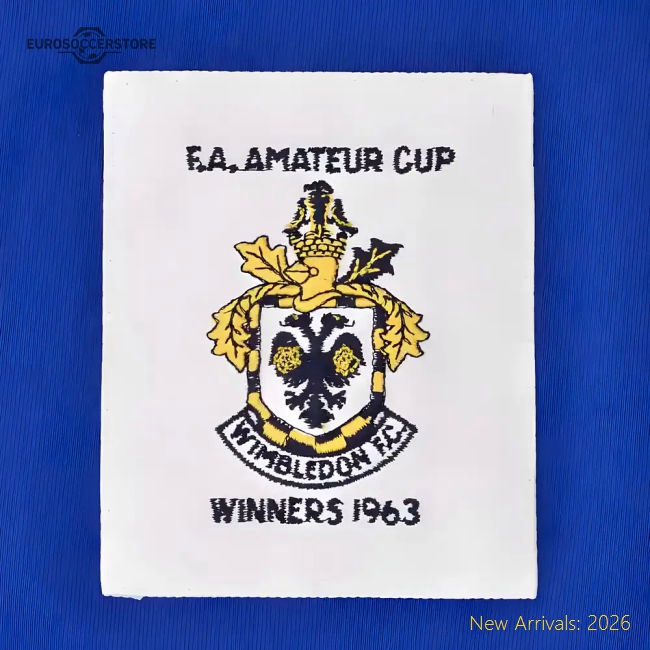 Wimbledon 1963 Amateur Cup Final Retro Football Shirt-The Soccer Shirt Hub