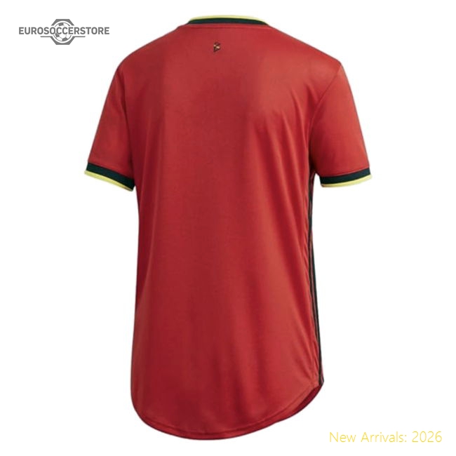 2020-2021 Belgium Home Shirt (Womens)-The Soccer Shirt Hub