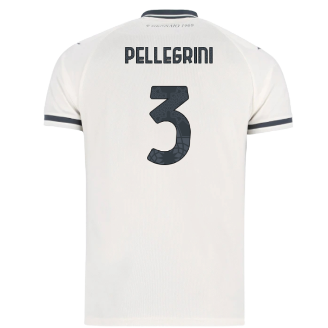 2025-2026 Lazio Away Shirt - Kids (Pellegrini 3)-The Soccer Shirt Hub