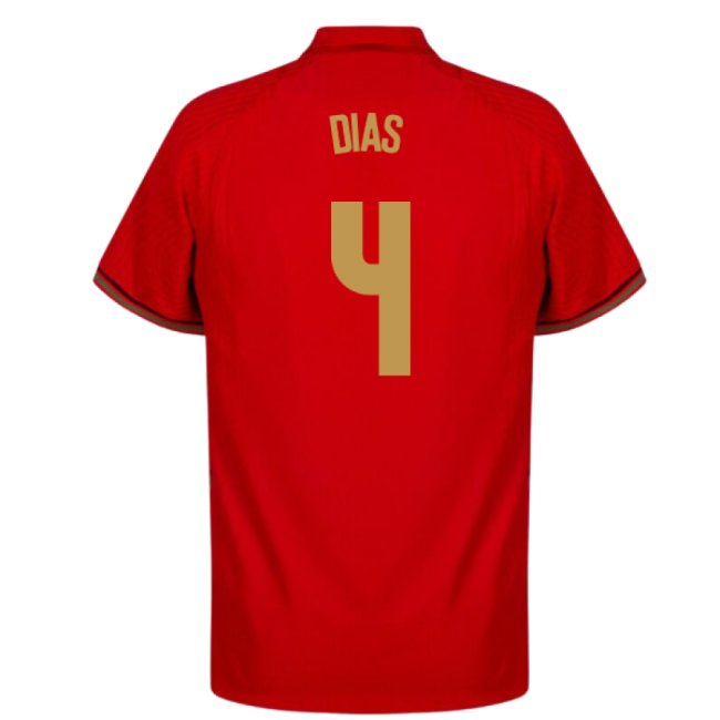 2020-2021 Portugal Home Shirt (Dias 4)-The Soccer Shirt Hub