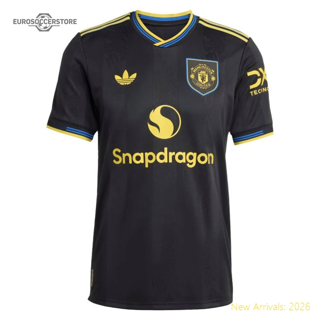 2025-2026 Man Utd Authentic Third Shirt (Your Name)-The Soccer Shirt Hub